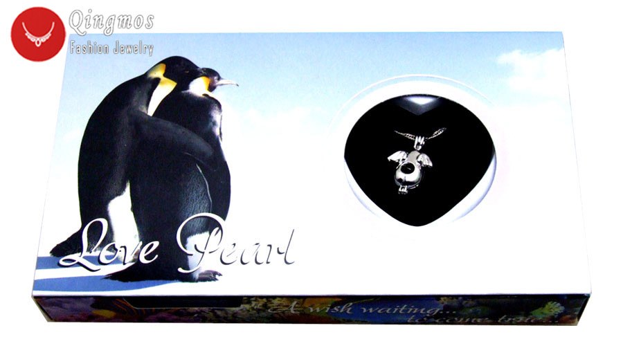 Love Pearl 10*50mm Mermaid Cage Chokers Necklace for Women With Wish Pearl Holder Trendy Pendants Necklace Gift Box-3644