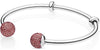 100% 925 Sterling Silver Love Ca Charm Red Enamel Fit DIY Original Jewelry Summer Creative