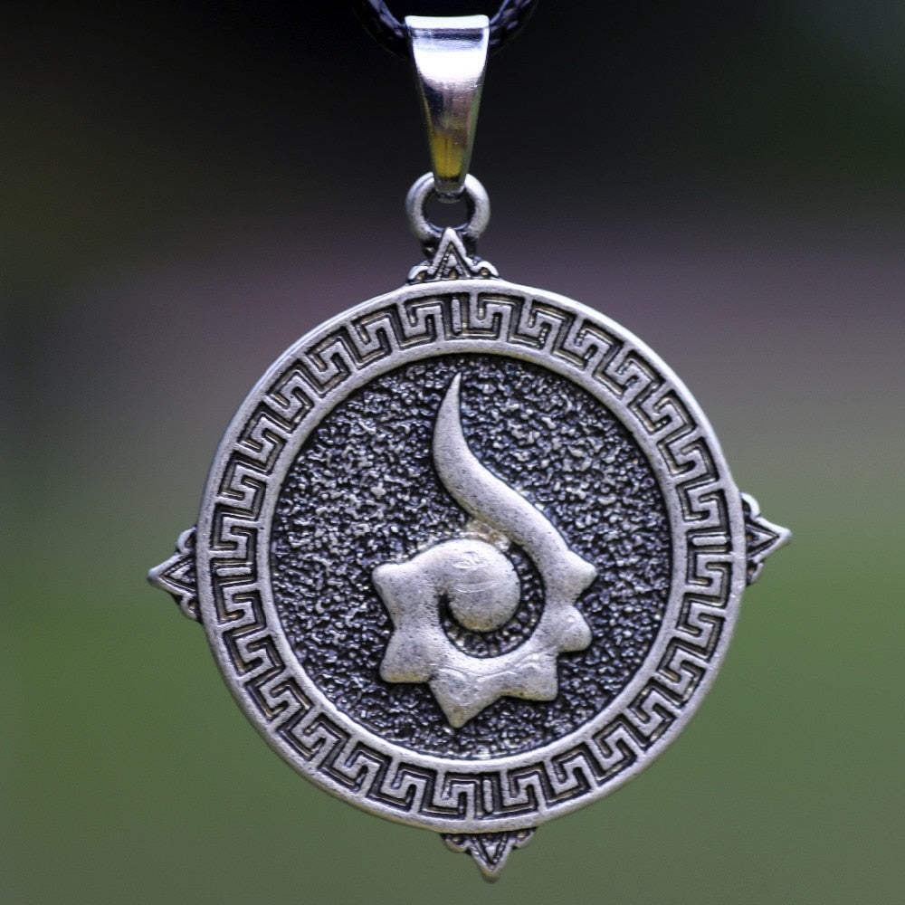 Quetzalcoatl Necklace Pendant Mexican Indain God Feathered Serpent Snake Retro Amulet Talisman Mayan Choker Pagan Wiccan Gift