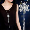 Simulated Pearl Choker Necklaces for Women Silver Color Chain Long Necklace Pendant Jewelry Accessories Trendy Kolye