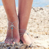 Vintage Silver Color Ankle Bracelet Foot Jewelry Barefoot Sandals Anklet For Women Tornozeleira Chaine Cheville Bijoux