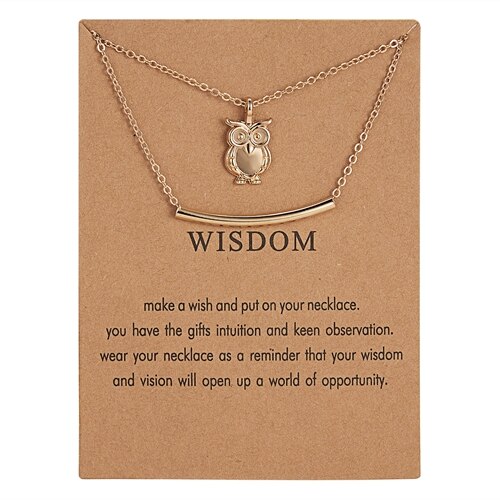 RINHOO Animal Necklace Elephant Dragonfly Butterfly Flower Necklaces Vintage Jewelry Pendant Necklace For Women Friend