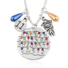 RJ Stranger Things Necklaces Alphabet Light Wall Monster 11 Letter Snakes Charms Pendant Lady Cospl & Halloween Movie Jewelry