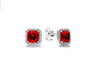 1:1 PAN Original 925 Sterling Silver Stud Earrings Crystal Zircon Earrings Women' Gift Party Fashion Jewelry Anti-Allergic