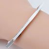 100% 925 Sterling Silver Bracelet Bangle 7color Multiple choice Fits European bracelet Style Jewelry Charms and Beads Gift
