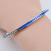 100% 925 Sterling Silver Bracelet Bangle 7color Multiple choice Fits European bracelet Style Jewelry Charms and Beads Gift