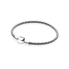 100%925 Sterling Silver Fashion Lovers Leather Double Loop Bracelet (Multi Color Choice) DIY Gift Jewelry Factory Direct