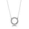 100% 925 Sterling Silver New 1:1 Passionate Pendant Necklace Clavicle Chain Sterling Silver Charm Necklace