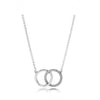 100% 925 Sterling Silver New 1:1 Passionate Pendant Necklace Clavicle Chain Sterling Silver Charm Necklace