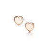 100% 925 Sterling Silver New Elegant Charm Heart-Shaped Earrings Suitable DIY Gift Ladies Charming Gift