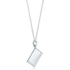 100% 925 Sterling Silver New Fashion Pendant Necklace Love Letter Ladies Pendant Necklace Factory Direct