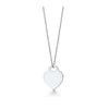 100% Heart Shaped Lock Rose Gold Pendant Necklace in Sterling Silver Fashionable Clavicle Necklace Gifts Accessories