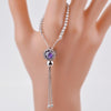 925 Sterling Silver Bracelet for Women With Cubic Zircon Crystal Charm Bracelets Wedding Jewelry Gift For Woman Adjustable