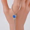 925 Sterling Silver Bracelet for Women With Cubic Zircon Crystal Charm Bracelets Wedding Jewelry Gift For Woman Adjustable
