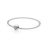925 Sterling Silver Original PAN Bracelets For Women Original Charm Diy Bracelet NOT FADE High Quality 1:1 Template