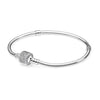 925 Sterling Silver Original PAN Bracelets For Women Original Charm Diy Bracelet NOT FADE High Quality 1:1 Template