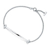 Genuine 100% 925 Sterling Silver Color & Rose Golden Adjustable Size Tiff Bracelet DIY Bangle Jewelry Gifts