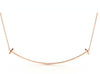 Original 1:1 T Smiley Necklace with Logo 925 Sterling Silver Multi-size Manufacturers Wholesale Women's Jewelry Neck