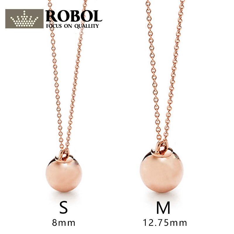 Spherical Decorative Pendant Necklace Pendant 100% 925 Sterling Silver Pendant Nature Fashion Joker Jewelry Package Mail