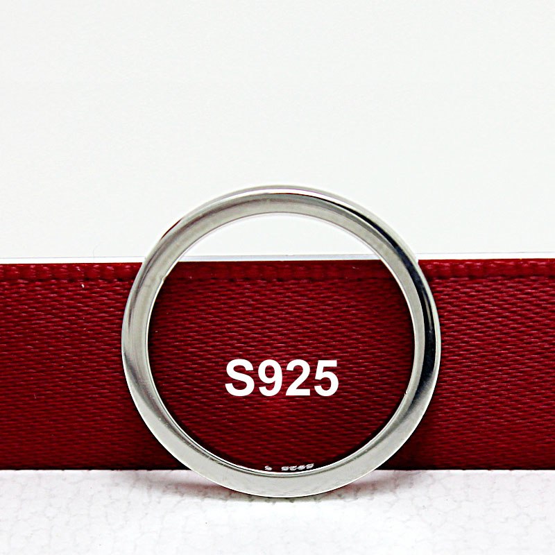 Silver 925 Finger Ring No Allergies Korean New Design 2020 Basic Rings For Woman Round Bands Circlet Jewellery Simple