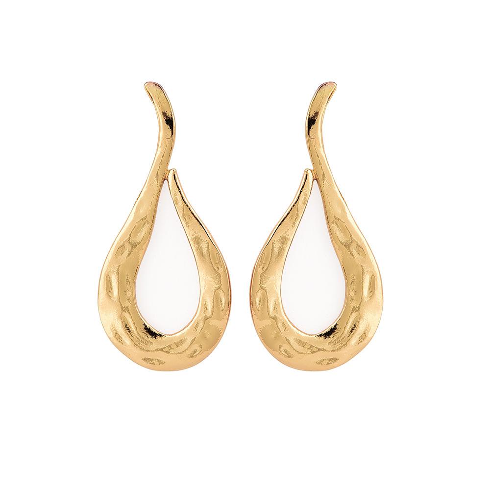 Brand Gold Large Metallic Geometry Earrings for Women Fashion Irregular Big Earrings Jewelry 2020 Brincos Female Earring
