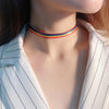 Rainbow Choker Necklaces For Women Gay Pride LGBT Awareness Jewelry