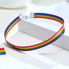 Rainbow Choker Necklaces For Women Gay Pride LGBT Awareness Jewelry