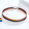 Rainbow Choker Necklaces For Women Gay Pride LGBT Awareness Jewelry