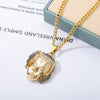 Rapper XXXtentacion Necklace For Women Men Hiphop Iced Out Zircon Pendant Cuban Chain Necklace Charm Crystal Jewerly Gift