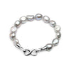 Real natural pearl bracelet for women,anniversary gift beautiful baroque pearl bracelet