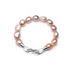 Real natural pearl bracelet for women,anniversary gift beautiful baroque pearl bracelet