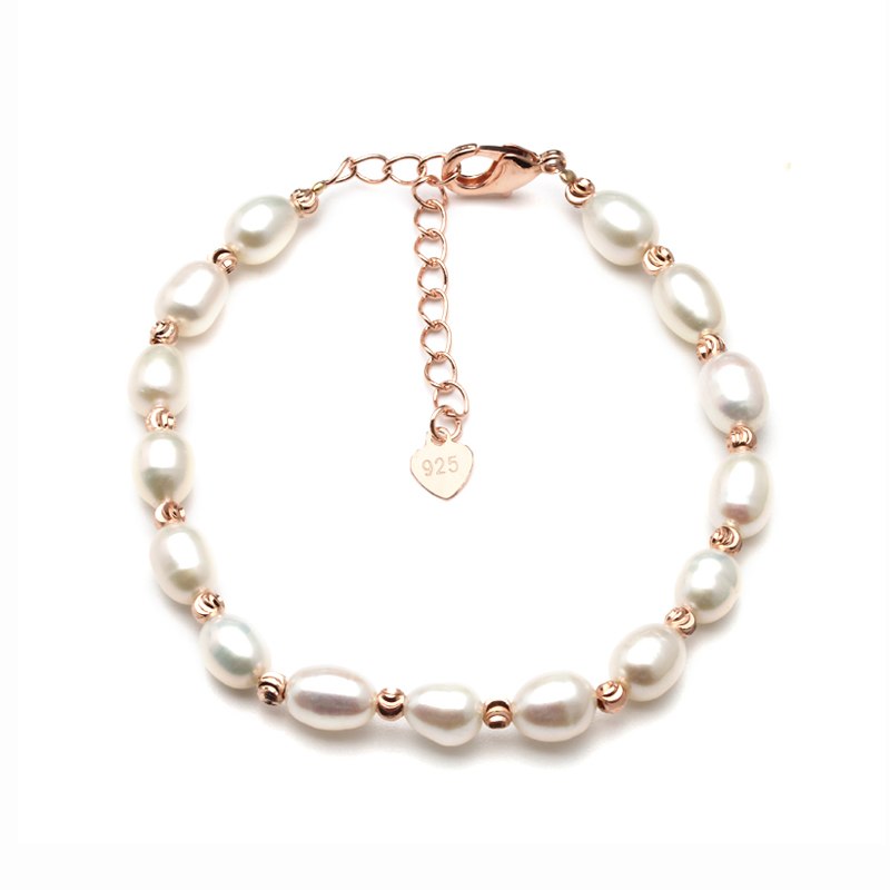 Real natural pearl bracelet for women,fashionable adjustable femme bracelet with pearl