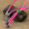 Real silver 2020 New new paragraphs with men and women fashion exquisite TieLong raw rope S925