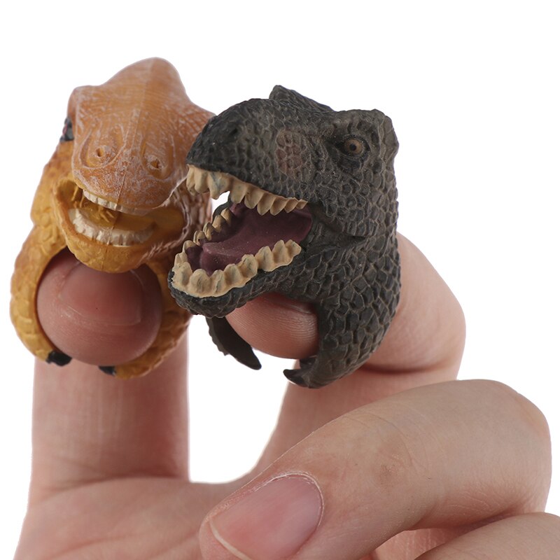 Realistic Wild Animals Figure Rings Learning Party Favors Toys For Boys Girls
