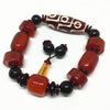 Red Agate Bracelet Men Buddha Beads Women Jewelry Popular Fashion Gift Handmade Luna Pulseira Cozinha Buda Pulseras Mujer Moda