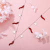 Red Chilli Star Pendant Stainless Steel Necklaces for Woman Jewelry Choker Neckalce Accessories Party Gift 2022 New