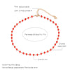Red Pink Black Green Crystal Beads Chain Necklaces Bracelets for Woman Jewelry Set Wedding Party Jewelry Gifts 2022 New