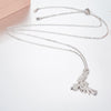 [Red Trees] 925 Sterling Silver Eagle Necklace Pendant Fashion Wonderland Women Wedding Party Fine Jewelry Christmas Gift