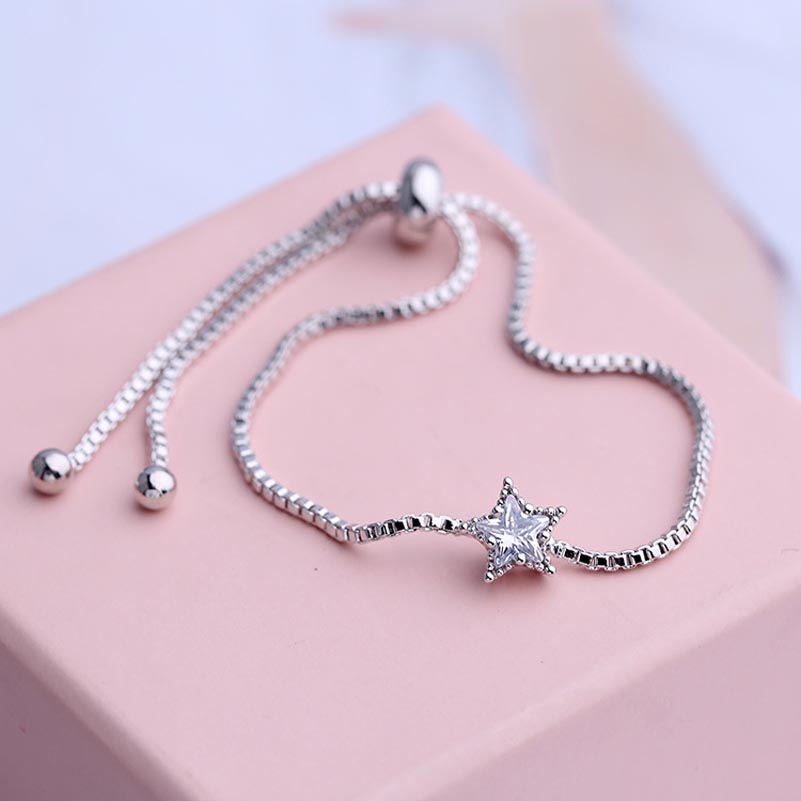 Brand High Quality Fashion Jewelry Accessories Wholesale Star Bracelets For Women New Year Gift Drop Shipping