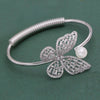 Brand High Quality Fashion Jewelry Luxury Cuff Bracelets For Women 2020 New Arrival Ladies Butterfly Bangle in Box