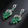 Elegant AAA Cubic Zirconia Drop Earrings For Women Wedding Bridesmaids Earring Oorbellen