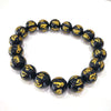 Red agate, black agate, bracelet, girl, six words, single ring, string of lovers crystal jewelry.