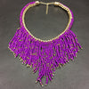 Resin Beads Tassel Choker Necklaces For Women   Chain Bohemia Ethnic Female Statement Necklace  Jewelry Collier