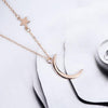 Retro Art Crescent Head Necklace Pendant Jewelry Fancinating Jewelries Choker Necklace Stylish Romantic Valentine's Gift Choker