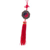 Retro Chinese 5CM Bagua Bagwa Knot Tassel Pendant Home Outdoor Decoration