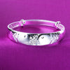 Retro Double Fish Lucky Bangles For Women Silver Colour Bracelets on Hand Jewelry  Christmas  GaaBou