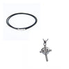 Retro Heart Love Cross Necklace Pendant High Quality Fashion Charms Crosses Silver Sterling Jewelry For Women Best Wish