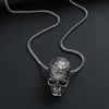 Retro Hip-hop Punk Stainless Steel Skull Various Men and Women Couple Birthday Gift Pendant Necklace