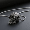 Retro Hip-hop Punk Stainless Steel Skull Various Men and Women Couple Birthday Gift Pendant Necklace