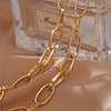 Retro Necklace Chains Chain For Women Exaggeration Collares Collar Necklaces Collier Naszyjnik Colar Choker Cadena Gold